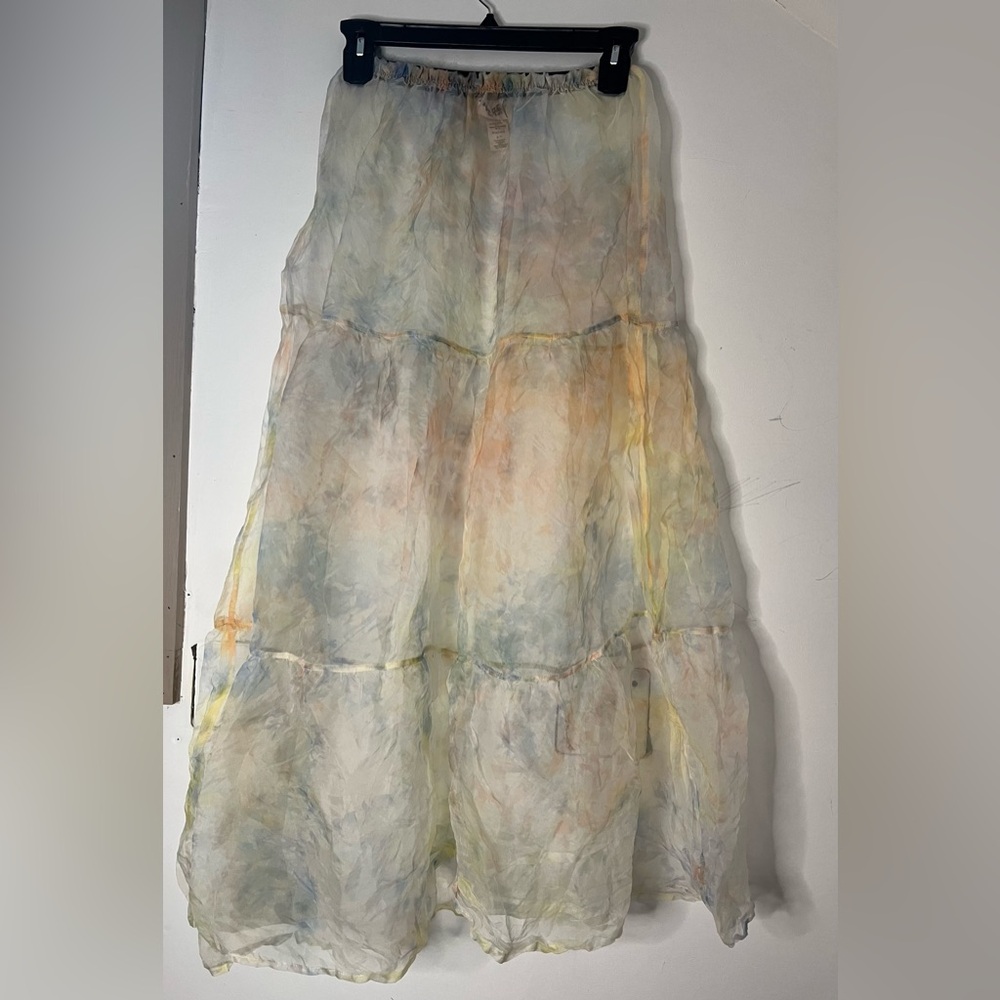 Riverside Sheer 100% Silk Organza Skirt